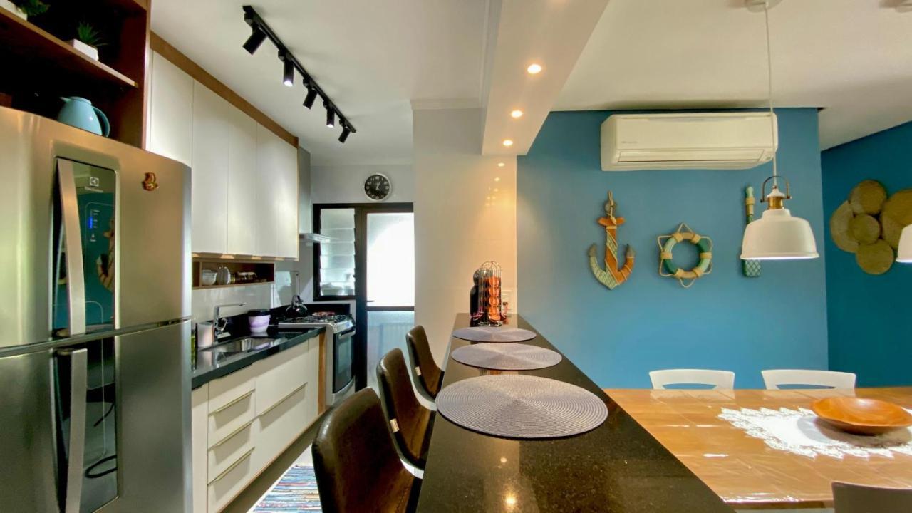 Pe Na Areia - Sol E Mar Enseada Appartement Guarujá Buitenkant foto
