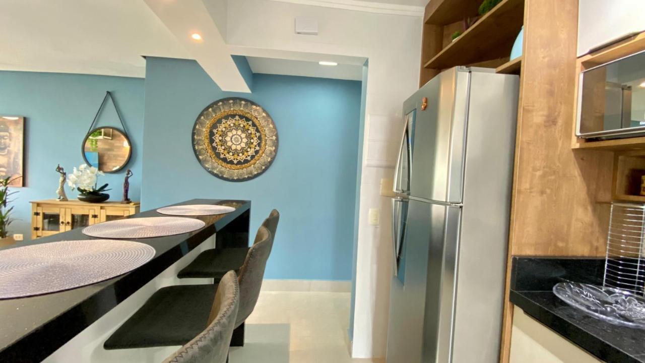 Pe Na Areia - Sol E Mar Enseada Appartement Guarujá Buitenkant foto
