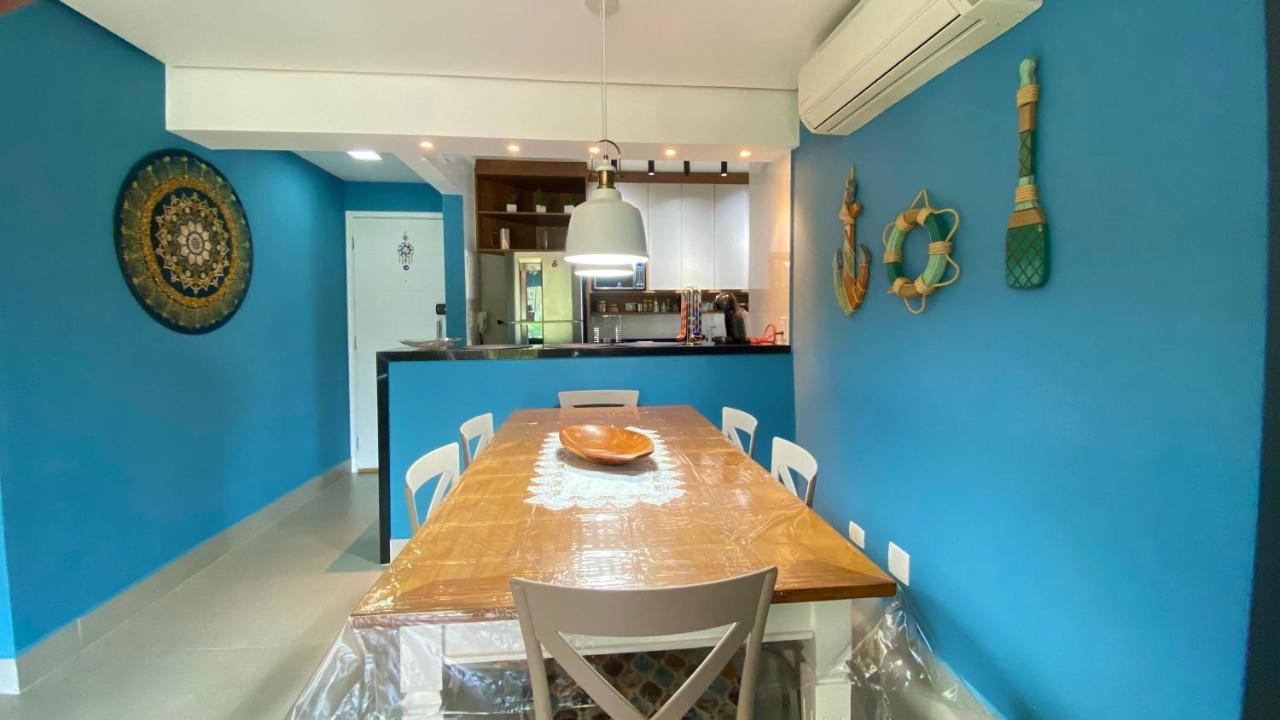Pe Na Areia - Sol E Mar Enseada Appartement Guarujá Buitenkant foto